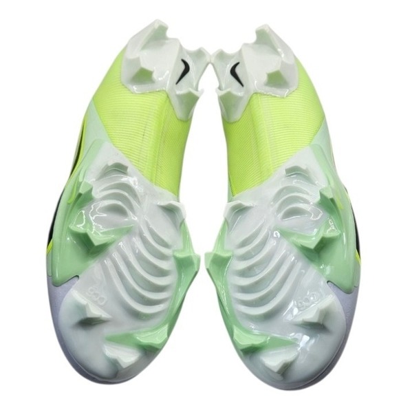 Nike Football Cleats Mens Size 13 Vapor Edge Pro 360 2 Platinum Green DA5456-004 - Picture 7 of 8